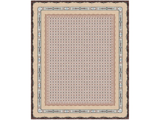 Ковер Tapis Rouge Distribution LELEU NOBLESSE LILIES
