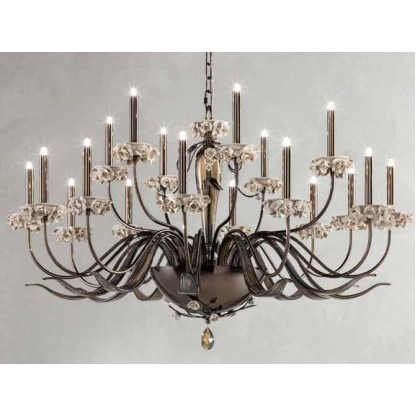 Подвесные светильники Euroluce Lampadari BORA L12+6