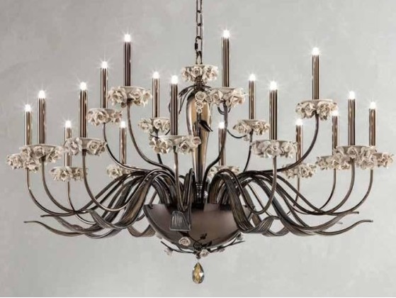 Подвесные светильники Euroluce Lampadari BORA L12+6