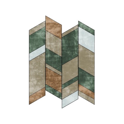 Ковер Sirecom Tappeti TANGRAM FOLIAGE