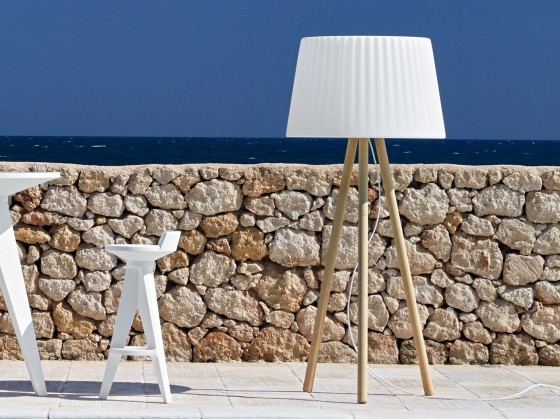 Уличный торшер MY YOUR AGATA WOOD