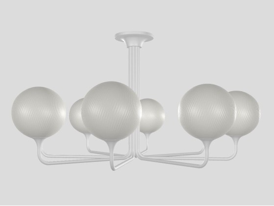 Уличные наружные потолочные светильники Masiero TEE OUTDOOR PL8 RD 160