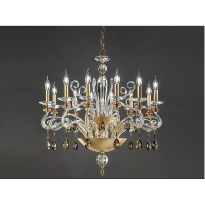 Подвесные светильники Euroluce Lampadari VENERE L12 CHIC