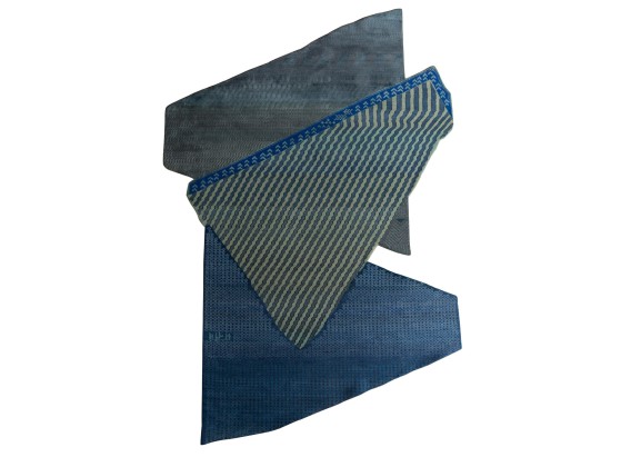 Ковер Jaipur Rugs TRIBHUJH LES-6005 Blue Berry/Blue Lake