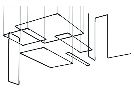 Подвесные светильники Martinelli Luce COLIBR Q