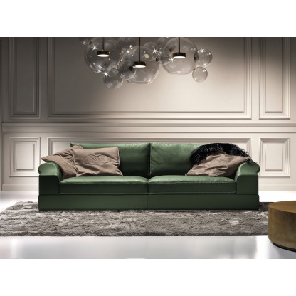 Диван в обивке кожа - Former In Italia DANDY EVO