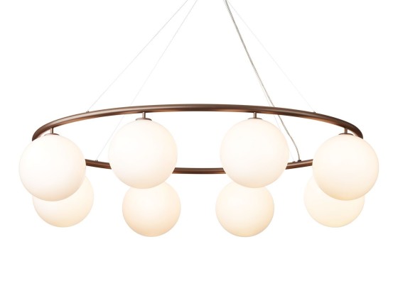 Подвесные светильники Nuura MIIRA 8 OVAL OPAL