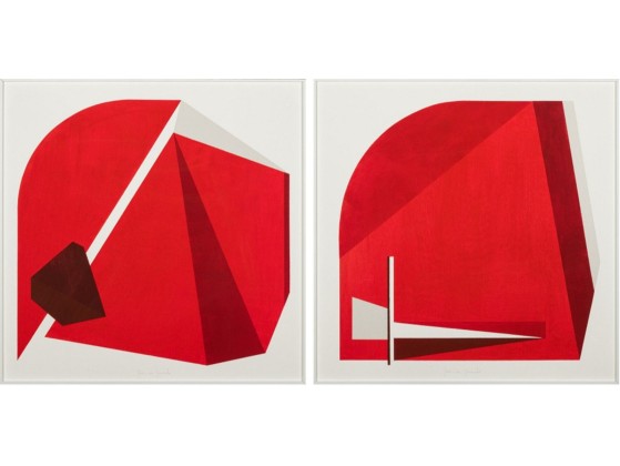 Картина NOVOCUADRO ART COMPANY Red I &amp; II