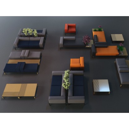 Садовый диван SDC LAB_Quinze & Milan NORA