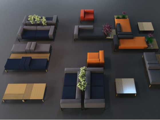 Садовый диван SDC LAB_Quinze & Milan NORA