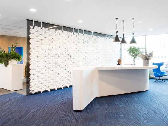 Перегородки bloomming FACET Hanging Room Divider 646x265cm