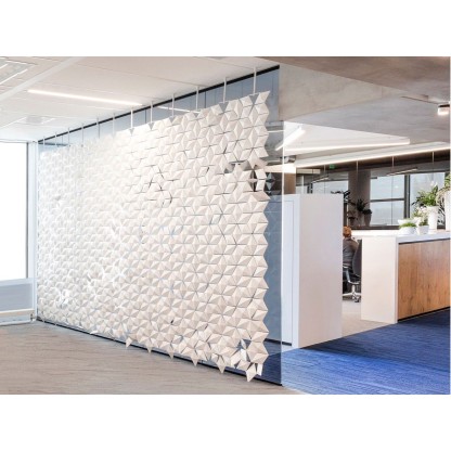 Перегородки bloomming FACET Hanging Room Divider 408x265cm