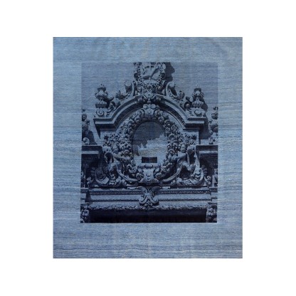 Ковер Zollanvari FRAMED SICILIAN BAROQUE ON BLUE-GREY