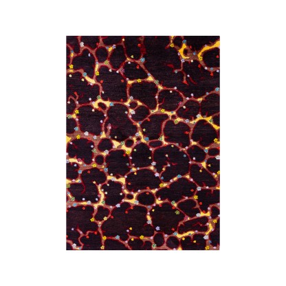 Ковер Zollanvari FLOWERS IN A LAVA FIELD 2