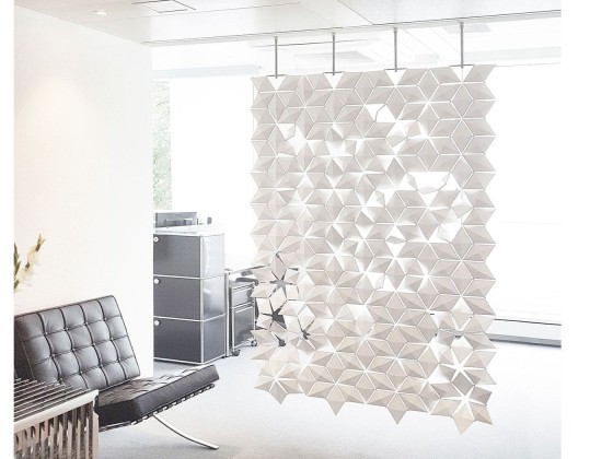 Перегородки bloomming FACET Hanging Room Divider 136x207cm