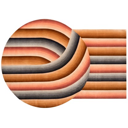 Ковер GAN ROUND MIRAGE NUDE