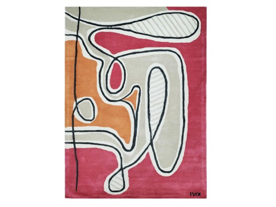 Ковер  Carpets CC by Cecilia Setterdahl WALK IN THE GARDEN RED