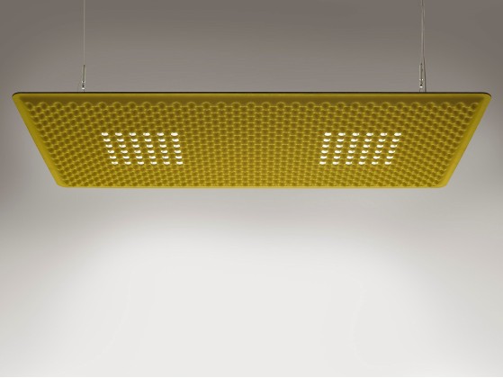 Самонесущие звукоизолирующие подвесные потолки Artemide EGGBOARD MATRIX 1600X800