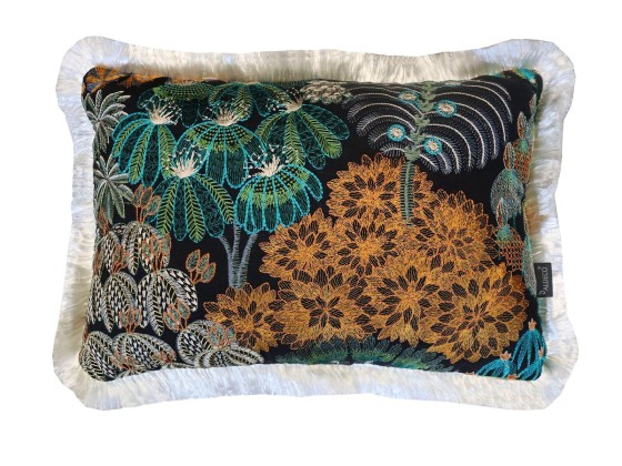 Диванные подушки Aldeco BELLE TERRE Black Jardin des Tuileries