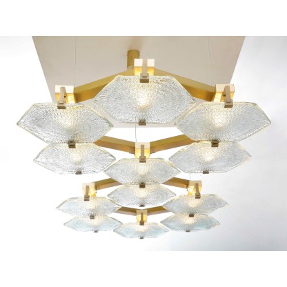 Подвесные светильники Patinas Lighting HEXXA PENDANT 12 OL