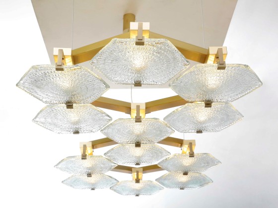 Подвесные светильники Patinas Lighting HEXXA PENDANT 12 OL