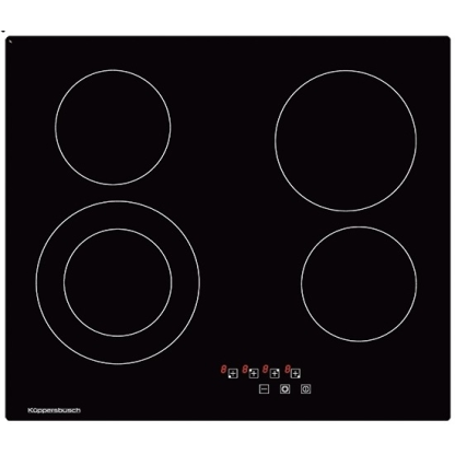 Электрическая варочная панель Kuppersbusch KE 6310.0 SE стальная рамка