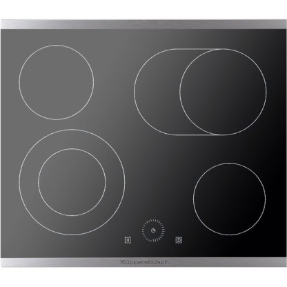 Электрическая варочная панель Kuppersbusch KE 6330.0 SE стальная рамка