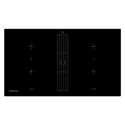 Индукционная варочная панель с вытяжкой Kuppersbusch KMI 9850.0 SR