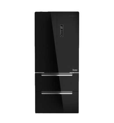 Отдельностоящий холодильник с нижней морозильной камерой Kuppersbusch French Door FKG 9860.0 S