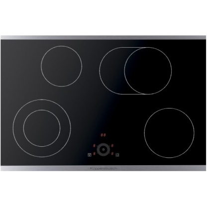 Электрическая варочная панель Kuppersbusch KE 8330.0 SE стальная рамка