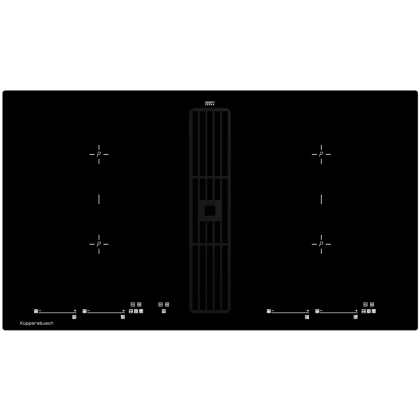 Индукционная варочная панель с вытяжкой Kuppersbusch KMI 9800.0 SR