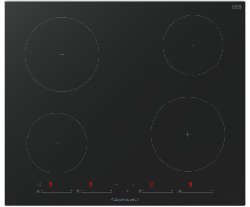 Индукционная варочная панель Kuppersbusch KI 6130.0 SE стальная рамка