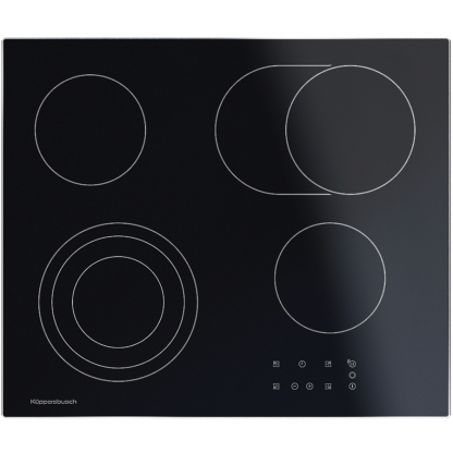 Электрическая варочная панель Kuppersbusch KE 6130.1 SE стальная рамка