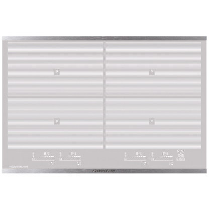 Индукционная варочная панель Kuppersbusch KI 8800.0 GE стальная рамка