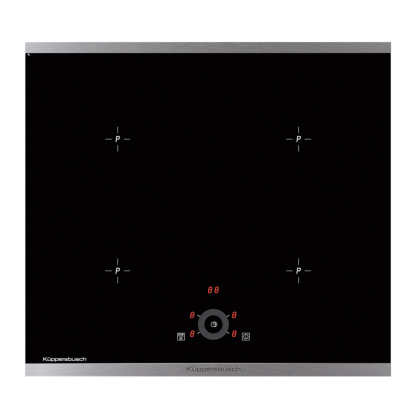 Индукционная варочная панель Kuppersbusch KI 6330.0 SE стальная рамка