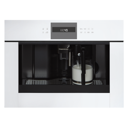 Кофемашина Kuppersbusch CKV 6550.0 W белое стекло
