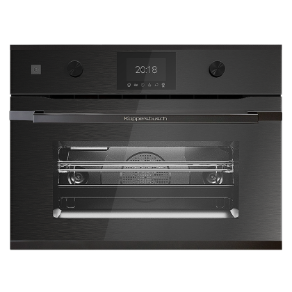 Компактный духовой шкаф с микроволнами Kuppersbusch CBM 6350.0 GPH 5 Black Velvet