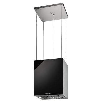 Островная вытяжка Kuppersbusch DI 3800.0 S Черное стекло