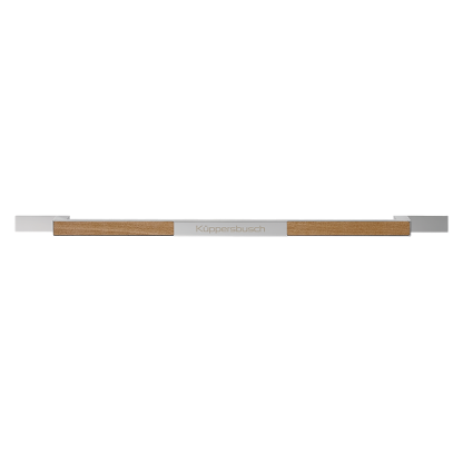 Ручка "Silver Chrome"/вставка дерево Kuppersbusch DK 3011