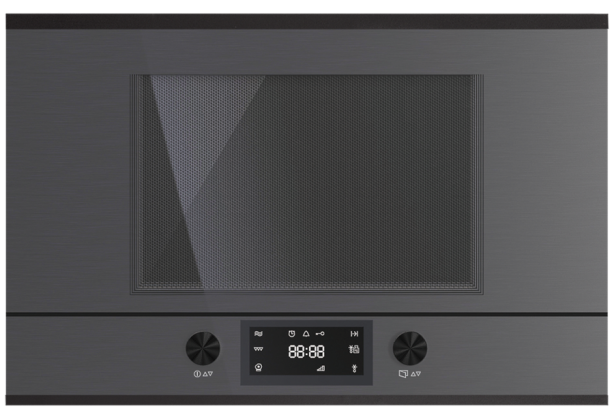 Встраиваемая микроволновая печь Kuppersbusch MR 6330.0 GPH 5 Black Velvet