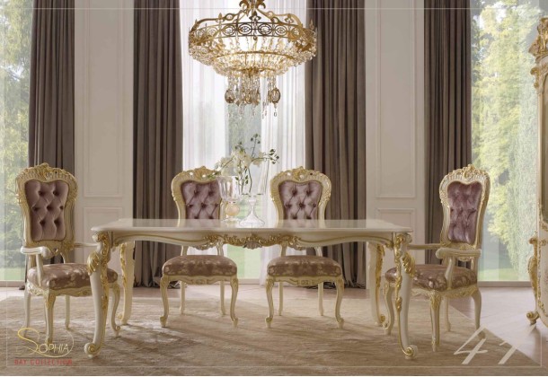 Обеденный стол и стулья Ghezzani Sophia (София)