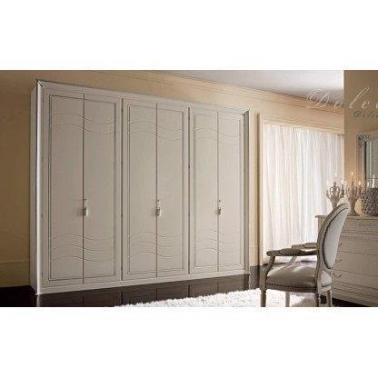 Шкаф для спальни в классическом стиле - каркас из массива древесины Vienna