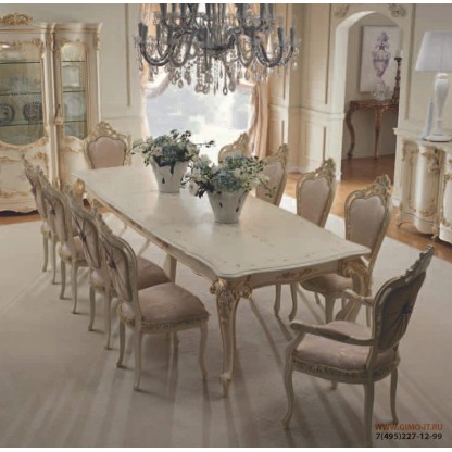 Обеденный стол и стулья AM Ghezzani Venezia 