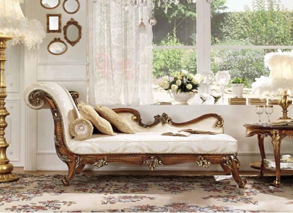 Кушетка в классическом стиле - Napoleone AMC