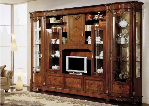 Шкаф с ТВ - стиль классический Antonelli Moravio AMC