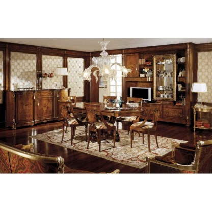 Столовый гарнитур с инкрустацией Antonelli Moravio AMC