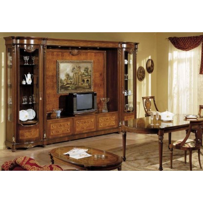 Стенка с нишей под TВ Antonelli Moravio AMC