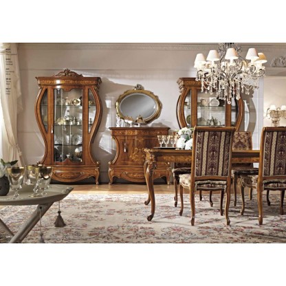 Современная мебель в столовую орехового цвета Antonelli Moravio AMC