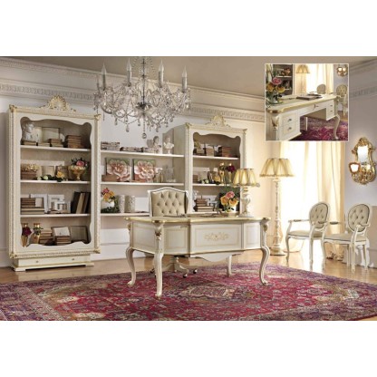Итальянский кабинет - цвет слоновая кость с золочением Antonelli Moravio AMC