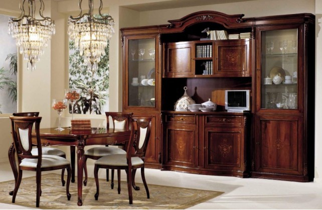 Комплект мебели для столовой в классическом стиле Antonelli Moravio AMC